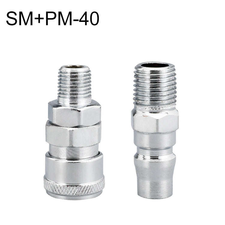 10pcs C-type Self-lock Air Tube Pneumatic Quick Fitting Connector, PF-20, PF-30, PF-40, PH-20, PH...