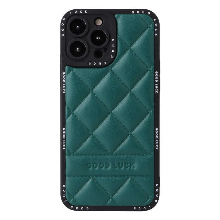Diamond Pattern Leather Phone Case, For iPhone 12 Pro Max