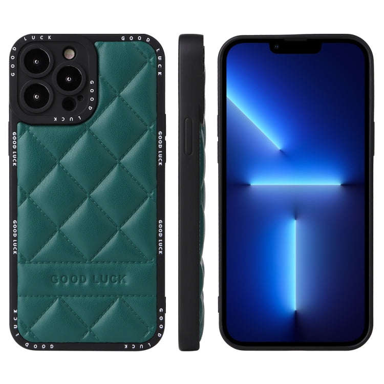 Diamond Pattern Leather Phone Case, For iPhone 12 Pro Max