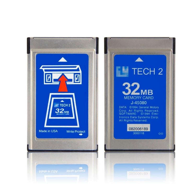 GM Tech T2 32MB Dedicated Data Card, English Version, For GM 1991-2013, For Opel 1997-2014, For S...