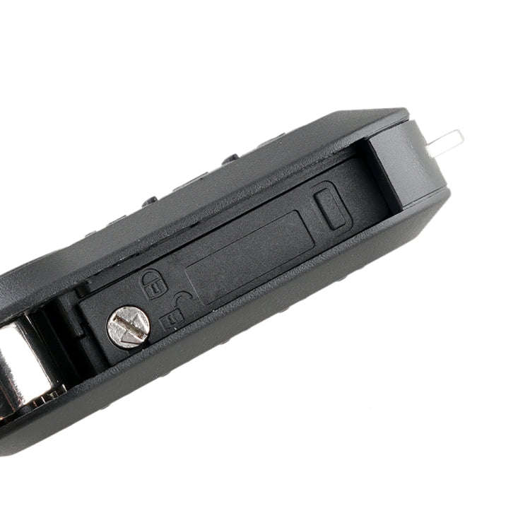 For Fiat 3 Button Folding Car Key Case Remote Control Shell SIP22, Black Switch Button, White Swi...