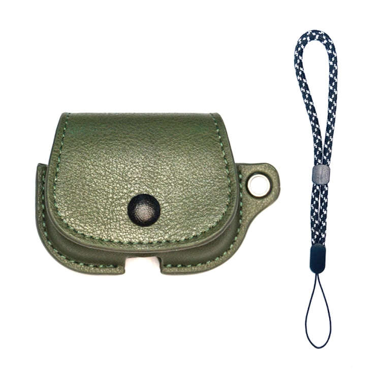 Backpack Style PU Leather Earphone Protective Case with Lanyard, For AirPods 1 / 2, For AirPods P...