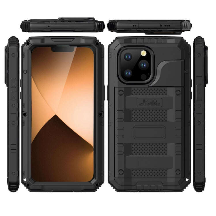 Shockproof Waterproof Dustproof Metal + Silicone Phone Case, For iPhone 14 Pro Max, For iPhone 14...