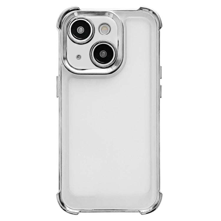 Electroplating Four-corner Shockproof Space Phone Case, For iPhone 15 Pro Max, For iPhone 15 Pro,...