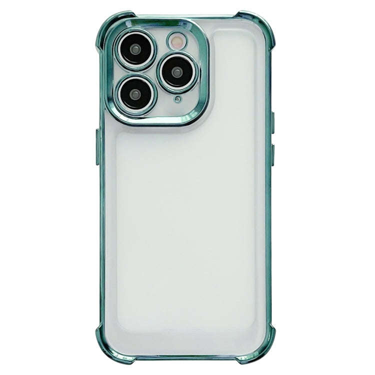 Electroplating Four-corner Shockproof Space Phone Case, For iPhone 13 Pro Max, For iPhone 13 Pro,...