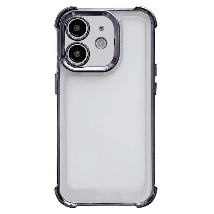 Electroplating Four-corner Shockproof Space Phone Case, For iPhone 13 Pro Max, For iPhone 13 Pro,...