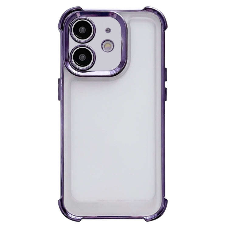 Electroplating Four-corner Shockproof Space Phone Case, For iPhone 13 Pro Max, For iPhone 13 Pro,...