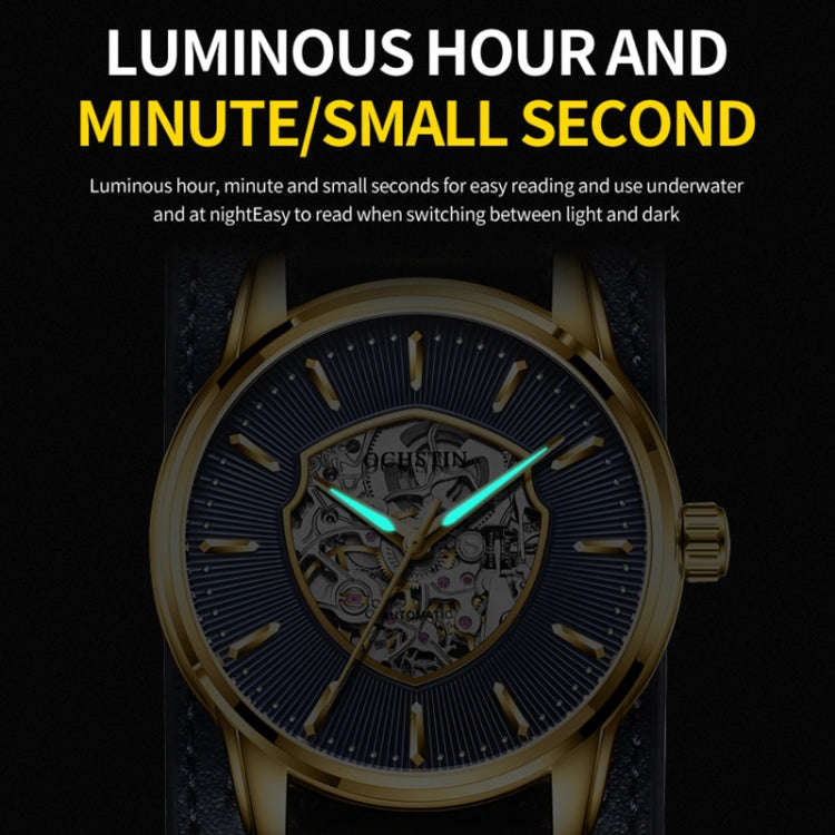 OCHSTIN 7010C Pilot Series Hollow Mechanical Men Watch