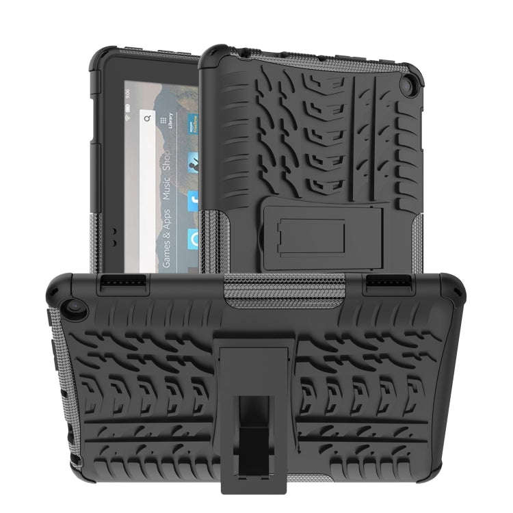 Tire Texture TPU + PC Tablet Case with Holder, For iPad 10th Gen 10.9 2022, For Amazon Kindle Fir...