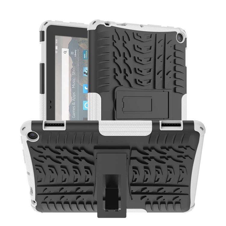 Tire Texture TPU + PC Tablet Case with Holder, For iPad 10th Gen 10.9 2022, For Amazon Kindle Fir...