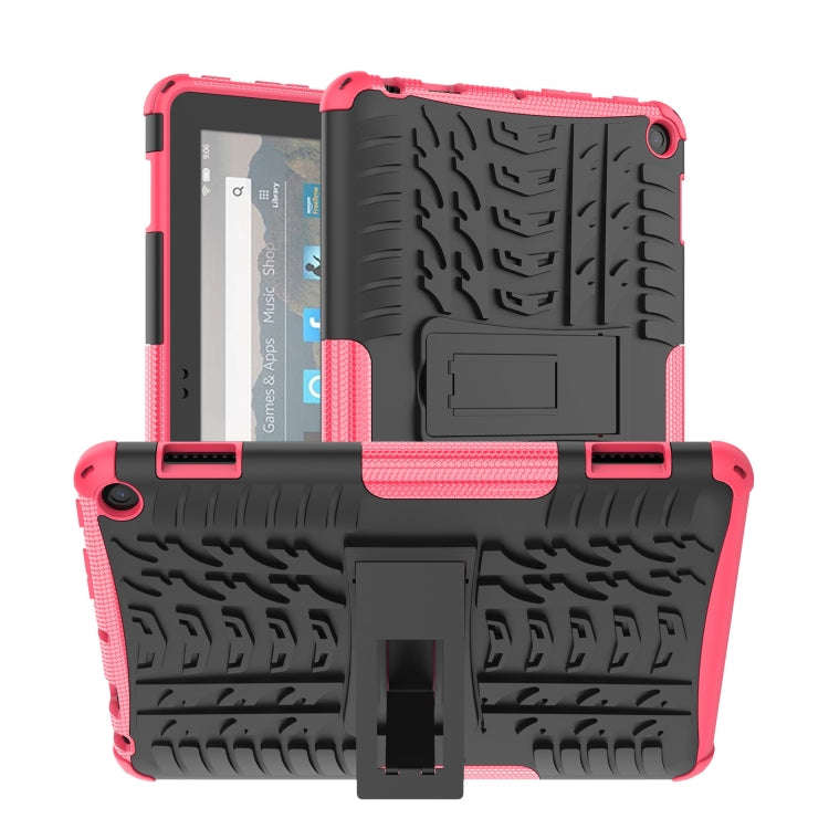 Tire Texture TPU + PC Tablet Case with Holder, For iPad 10th Gen 10.9 2022, For Amazon Kindle Fir...