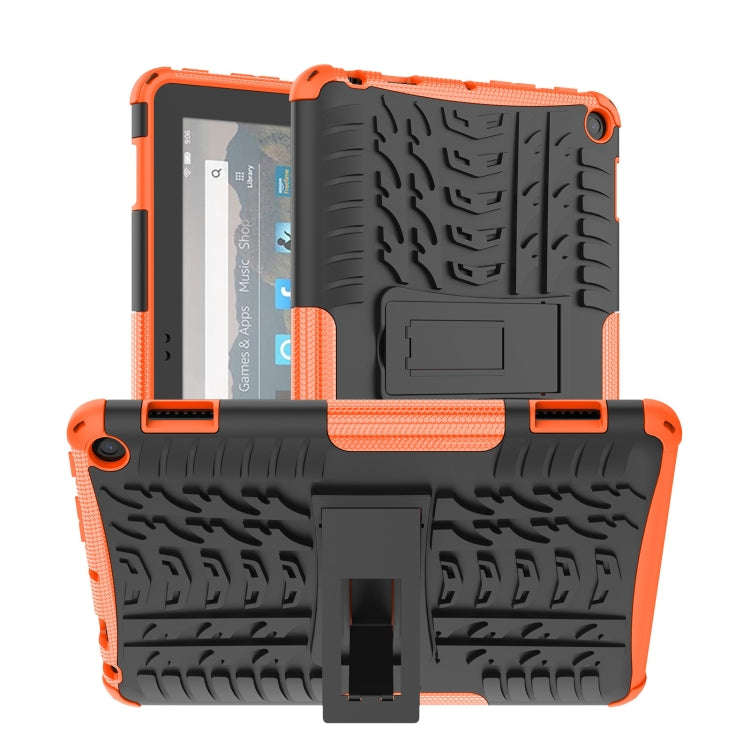 Tire Texture TPU + PC Tablet Case with Holder, For iPad 10th Gen 10.9 2022, For Amazon Kindle Fir...