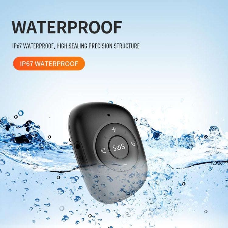 RF-V50 IP67 Waterproof 4G LTE 3G 2G GSM Elderly SOS Button Emergency Alarm GPS Tracker, RF-V50 (B...