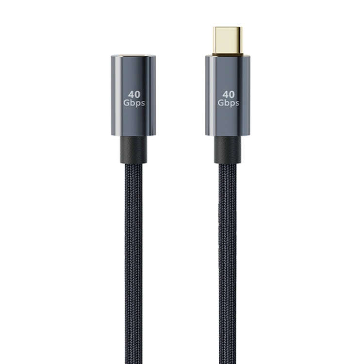 USB4.0 40Gbps Type-C Male to Female Extension Cable, 0.3m, 0.5m, 0.8m