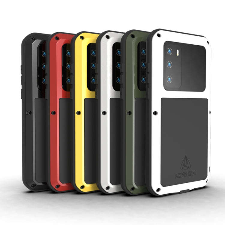 LOVE MEI Metal Shockproof Waterproof Dustproof Protective Case, For Huawei P40, For Huawei P40 Pr...