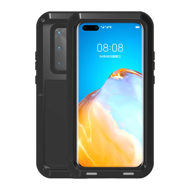 LOVE MEI Metal Shockproof Waterproof Dustproof Protective Case, For Huawei P40, For Huawei P40 Pr...