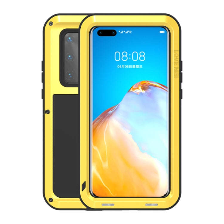 LOVE MEI Metal Shockproof Waterproof Dustproof Protective Case, For Huawei P40, For Huawei P40 Pr...