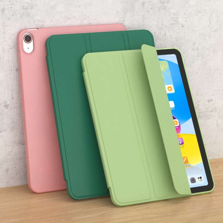 3-fold TPU Leather Smart Tablet Case, For iPad 10th Gen 10.9 2022