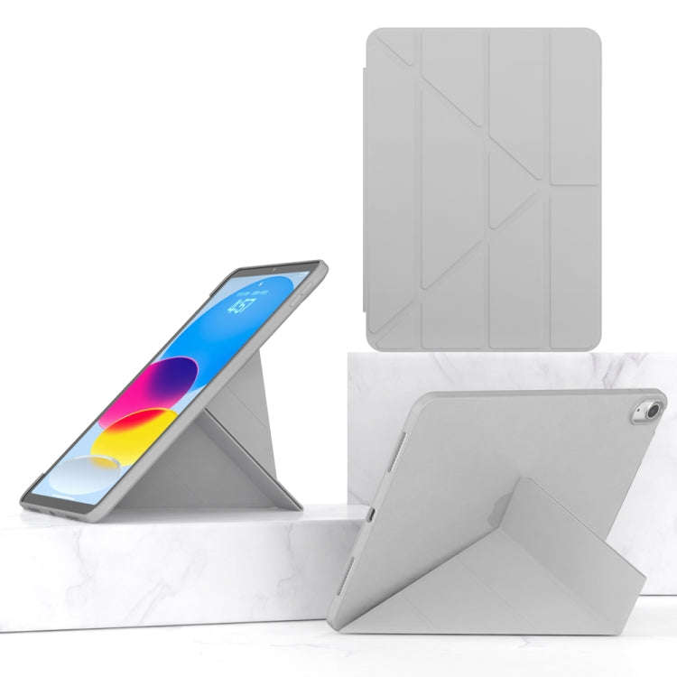 Multi-folding TPU Leather Smart Tablet Case, For iPad 10th Gen 10.9 2022