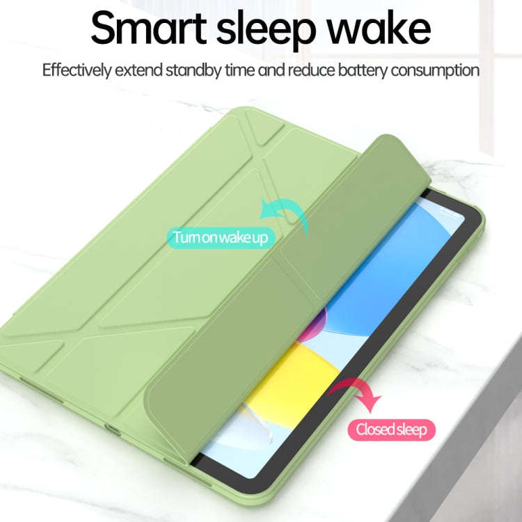 Multi-folding TPU Leather Smart Tablet Case, For iPad 10th Gen 10.9 2022