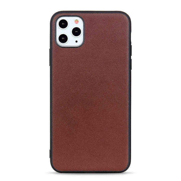 Genuine Leather Lambskin Texture Protective Case, For iPhone 11, For iPhone 11 Pro, For iPhone 11...