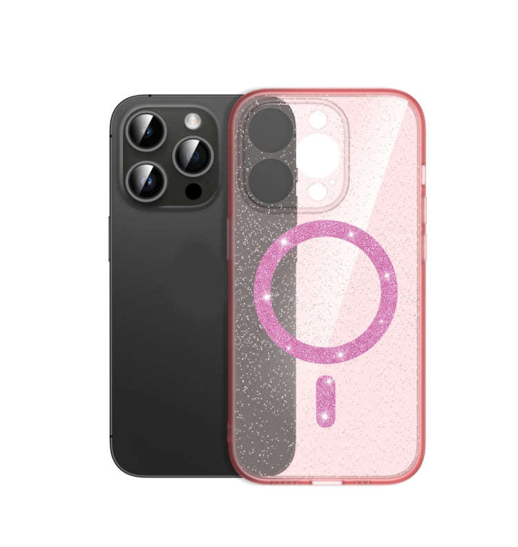 Magsafe Glitter Shockproof Phone Case, For iPhone 14 Pro Max