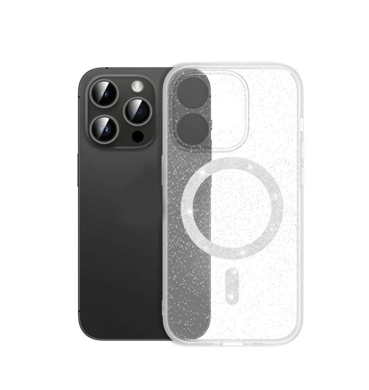 Magsafe Glitter Shockproof Phone Case, For iPhone 14 Pro Max