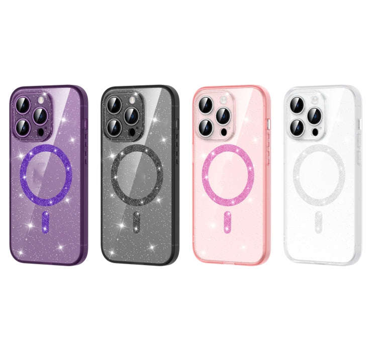 Magsafe Glitter Shockproof Phone Case, For iPhone 14 Pro Max
