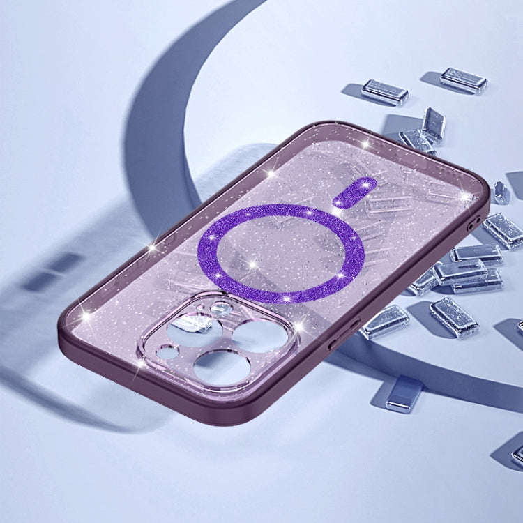 Magsafe Glitter Shockproof Phone Case, For iPhone 14 Pro Max