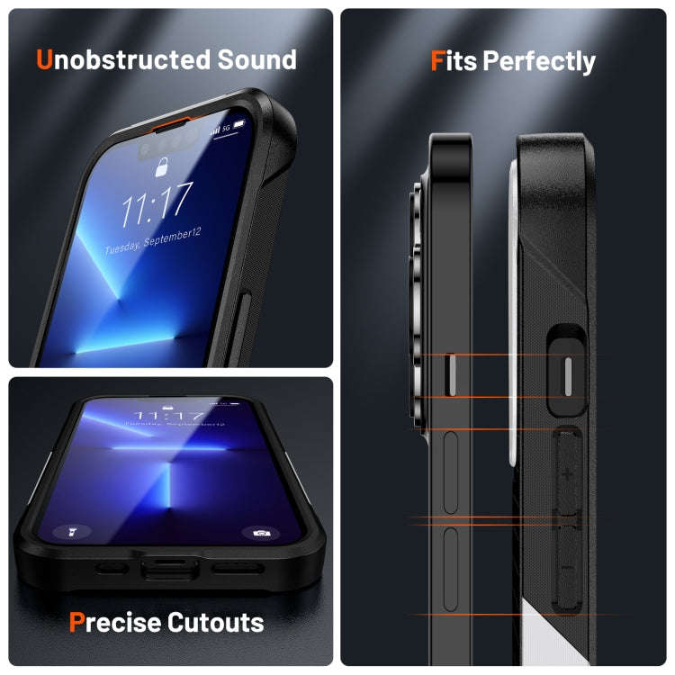 PC + TPU Shockproof Protective Phone Case, For iPhone 13 Pro Max, For iPhone 13 Pro, For iPhone 1...