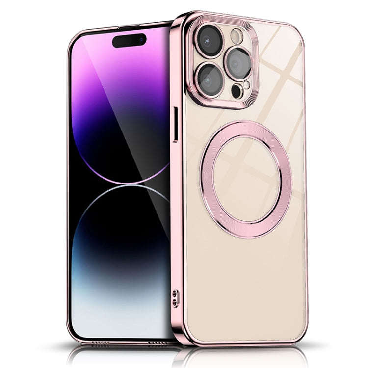 Electroplated CD Texture Magsafe Phone Case, For iPhone 13 Pro Max