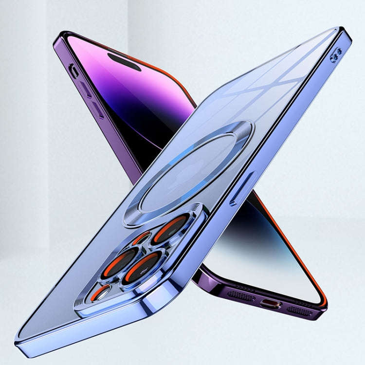 Electroplated CD Texture Magsafe Phone Case, For iPhone 13 Pro Max