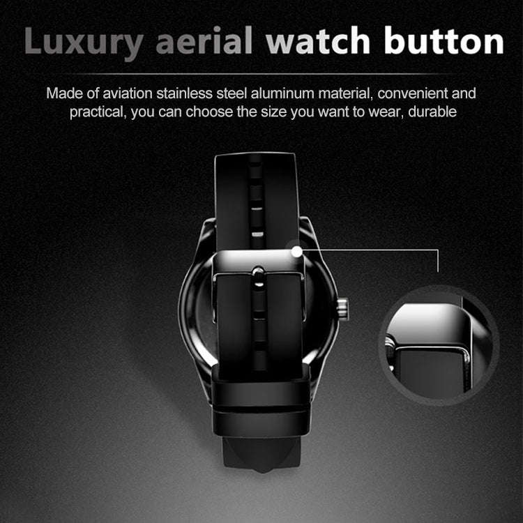 addies MY-1601 Regular Version Silicone Watchstrap Quartz Watch, Support Calendar, S, L