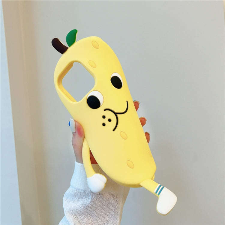 Snow Pear Silicone Phone Case, For iPhone 14, For iPhone 13 Pro, For iPhone 12, For iPhone 12 Pro...