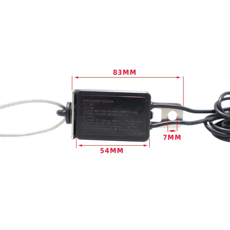Trailer 4ft Brake Release Switch Breakaway Switch, CP-3041