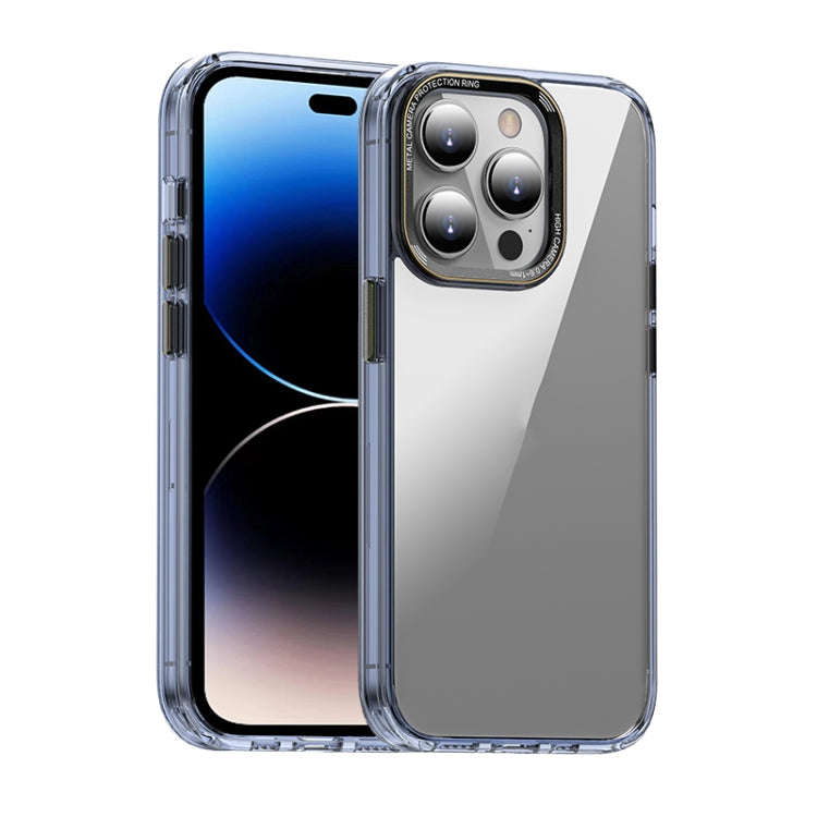 MG Series Crystal Clear Glass Phone Case, For iPhone 14, For iPhone 14 Plus, For iPhone 14 Pro, F...