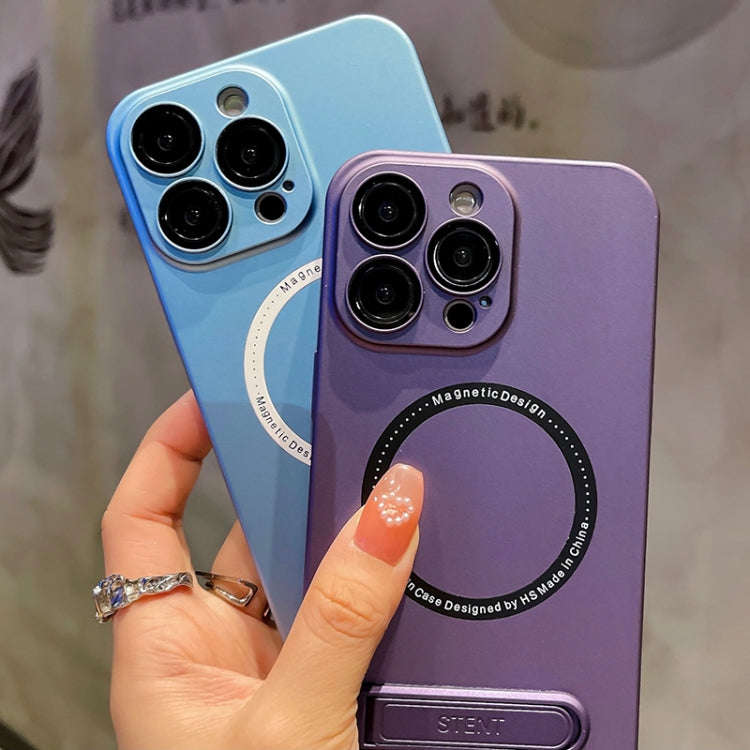 PC Fuel Injection Magsafe Holder Phone Case, For iPhone 13 Pro Max