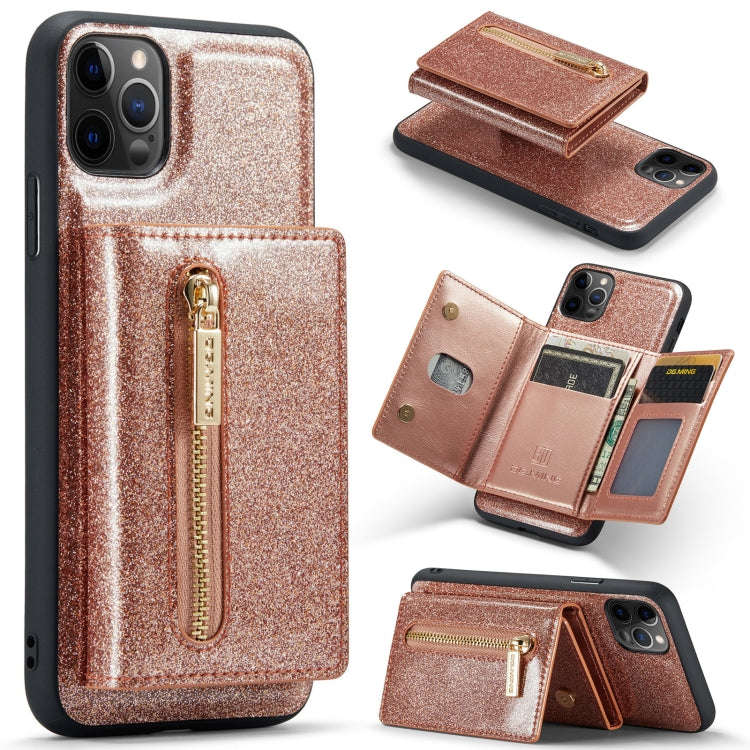 DG.MING M3 Series Glitter Powder Card Bag Leather Case, For Google Pixel 6, For Samsung Galaxy S2...