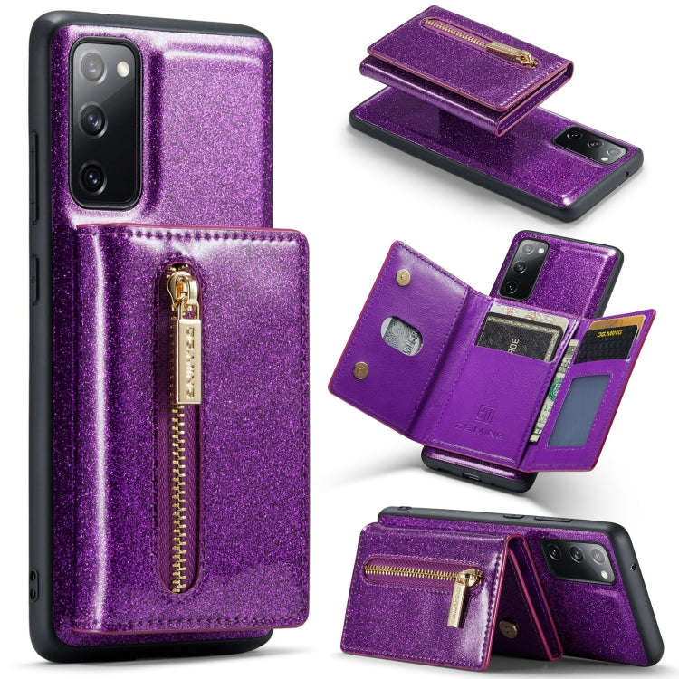 DG.MING M3 Series Glitter Powder Card Bag Leather Case, For Google Pixel 6, For Samsung Galaxy S2...