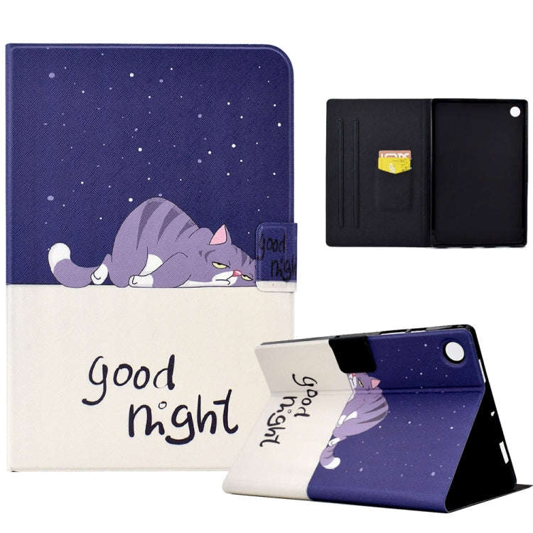 Electric Pressed TPU Smart Leather Tablet Case, For Samsung Galaxy Tab A8 10.5 2021 / A8 2022, Fo...