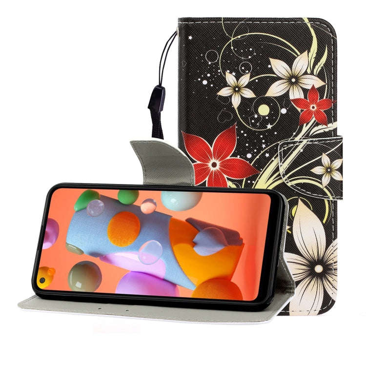 Colored Drawing Horizontal Flip Leather Case with Holder & Card Slot & Wallet, For Huawei Nova 7 ...