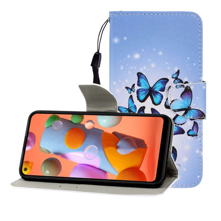 Colored Drawing Horizontal Flip Leather Case with Holder & Card Slot & Wallet, For Huawei Nova 7 ...