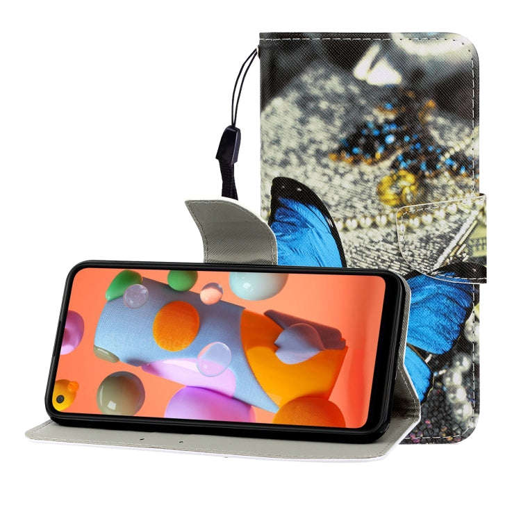 Colored Drawing Horizontal Flip Leather Case with Holder & Card Slot & Wallet, For Huawei Nova 7 ...