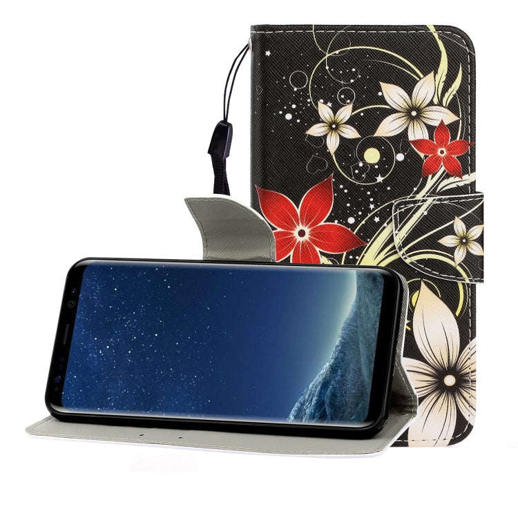 Colored Drawing Horizontal Flip Leather Case with Holder & Card Slot & Wallet, For Huawei Nova 7 ...