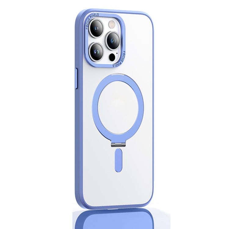 Skin Feel MagSafe Shockproof Protective Phone Case with Holder, For iPhone 14, For iPhone 14 Plus...