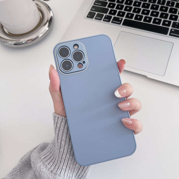 Skin Frosted Tempered Glass Phone Case, For iPhone 13 Pro Max, For iPhone 13 Pro, For iPhone 13, ...