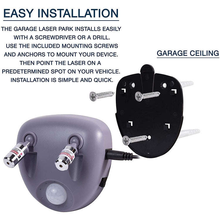 Parking Assist Dual-head Laser Parking Meter, US Plug, EU Plug