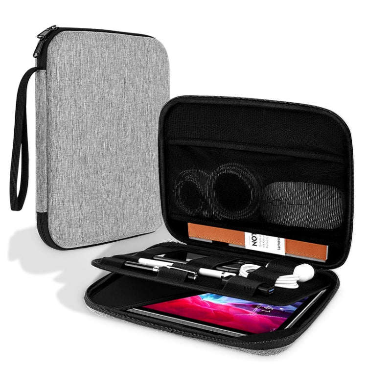 Multifunctional Double-Layer EVA Hard Case Storage Bag, For 9.7-11 inch Tablet