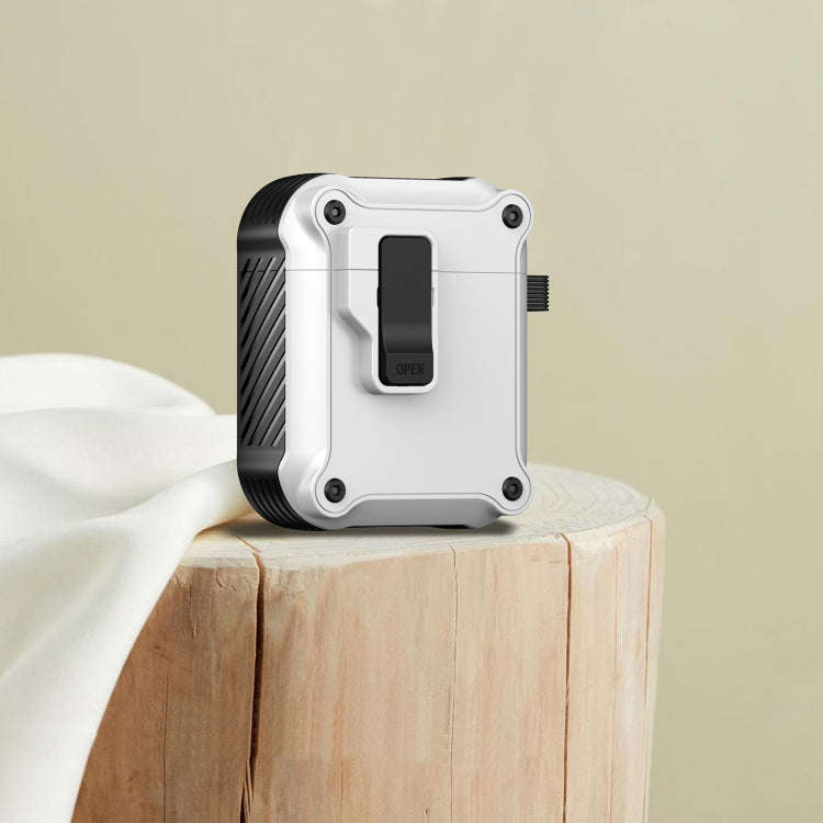 Eagle Shockproof Earphone Protective Case with Switch, For AirPods Pro 3, For AirPods Pro 2, For ...