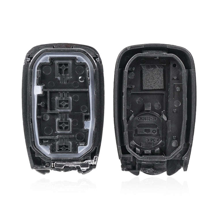 For Chevrolet / Opel 3+1 Button + Horn Button Car Key Case Remote Control Shell, For Chevrolet